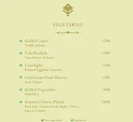 The Grill Room - The Taj Mahal Hotel menu 7