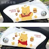 Miếng Dán Decal Trang Trí Xe Ô Tô Xe Hơi, Xe Máy Chống Thấm Nước, Hình Gấu Cute