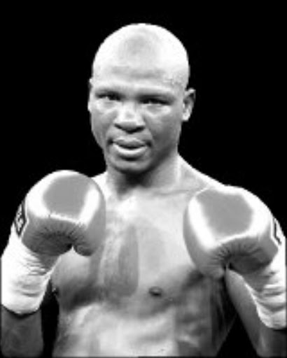 MATADOR: Lucky Lewele is itching to get back into the ring. Pic. Antonio Muchave. 13/3/05. © Sowetan.