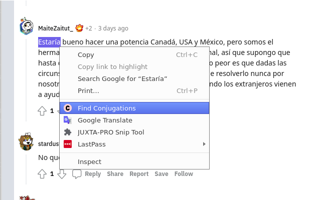 Spanish Conjugation Finder Preview image 0