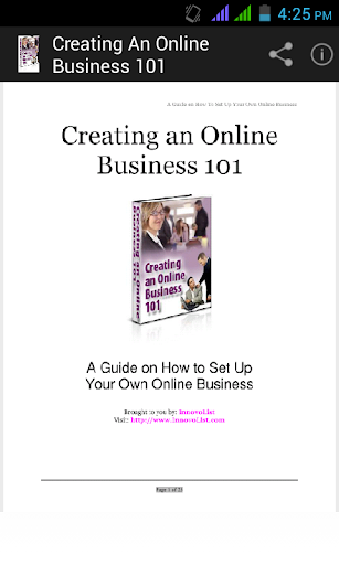 Creating Online Business 101