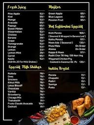 Hot Sulaiman Cafe menu 1