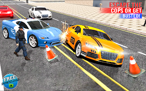 Cops Car Racing & Bank Robbery screenshot 11