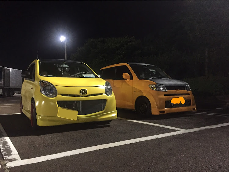キャロルのMAZDA・HONDA・キャロル・ゼスト・スプレー缶塗装に関するカスタム事例の投稿画像1枚目