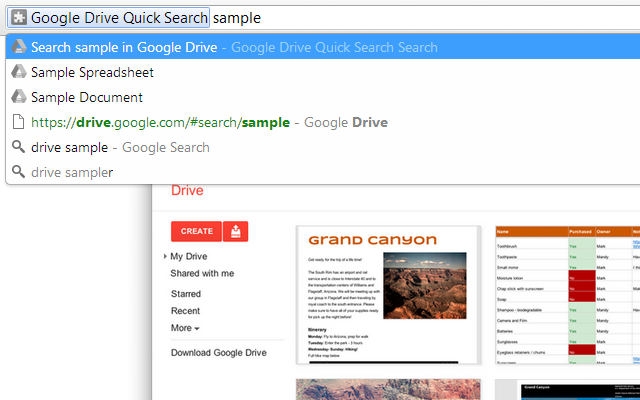 Quick Search for Google Drive™ Preview image 1