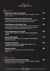 Tempt Asian- Park Elanza menu 1