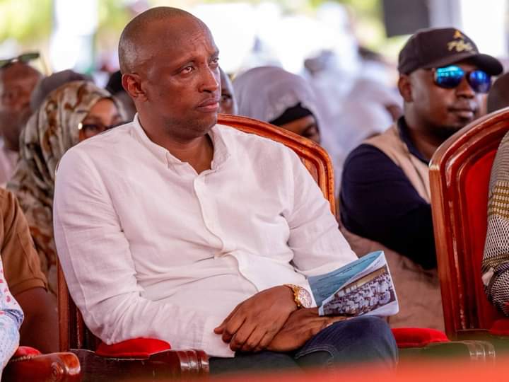 Isiolo Governor Abdi Hassan Guyo during a fundraiser in Isiolo Girls High School on February 2, 2024