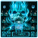 Download Neon Skull Flame Keyboard Install Latest APK downloader