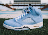 air jordan 5 “unc” pe