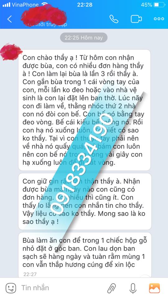 Thời gian làm bùa hộ thân may mắn rất dài.