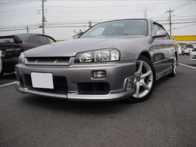 ER34 R34 HR34 純正オプション　フロントリップ