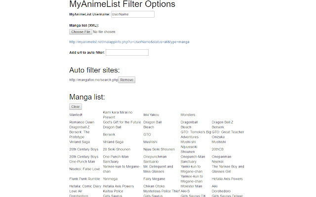 Manga Directory