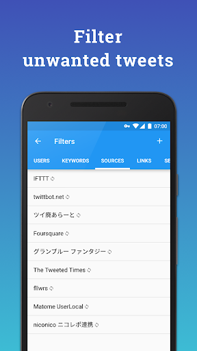 Screenshot Twidere for Twitter/Mastodon