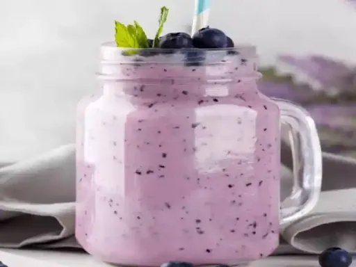 Blueberry Thick Milkshake
