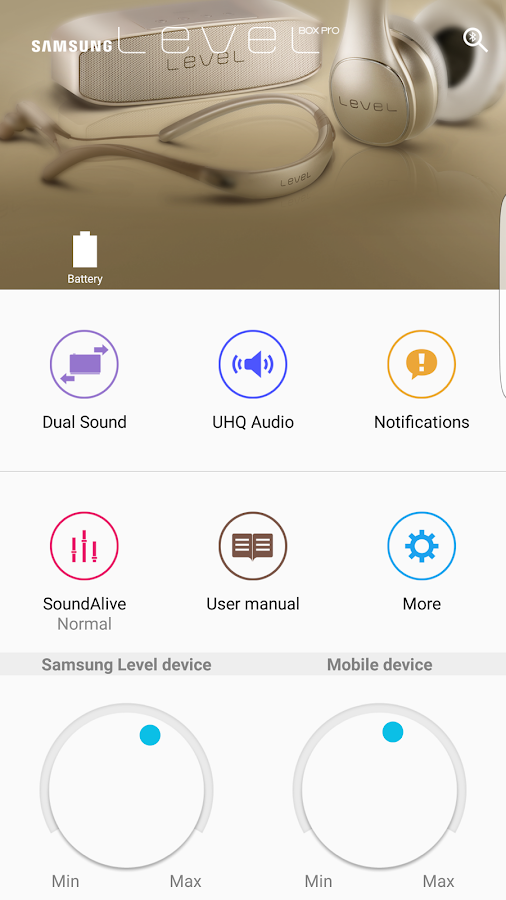    Samsung Level- screenshot  