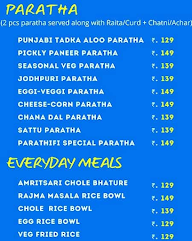 Parathifi menu 2