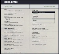 Drifters Tap Station menu 7