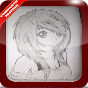 Learn Draw Anime Girl  Icon