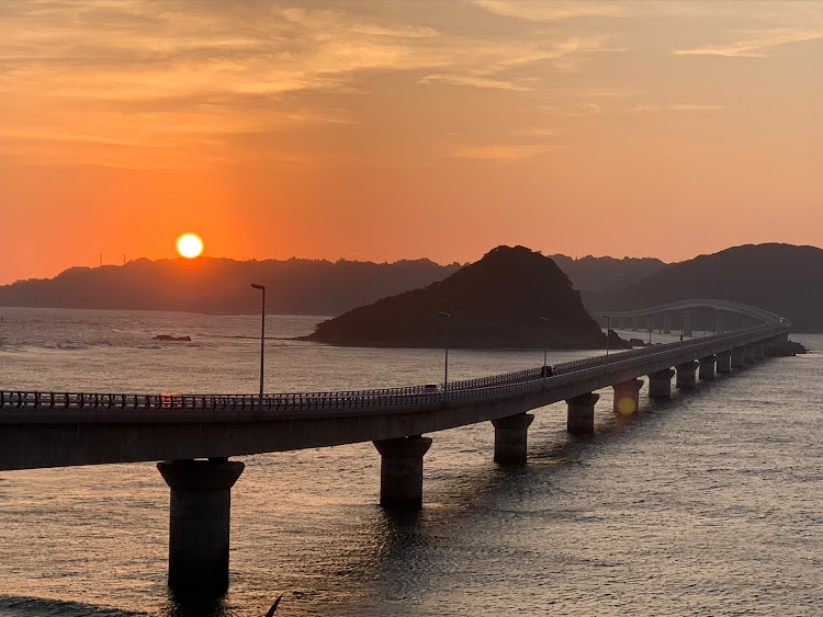 ステージアのうさぎ団🐰・ステージア350s・米子港で・夕焼けコラボ・角島大橋ショットに関するカスタム事例の投稿画像4枚目