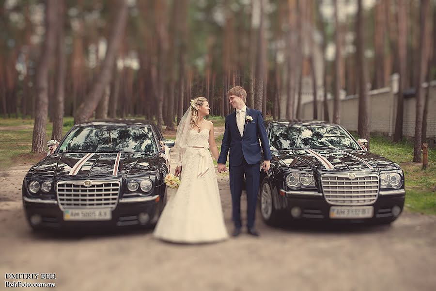 Photographe de mariage Dmitriy Bekh (behfoto). Photo du 3 mars 2014