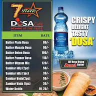 7 Star Dosa Cafe menu 1