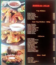 Bhukkad Delhi menu 2