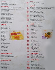 Adiga's Sweets & Snacks menu 1