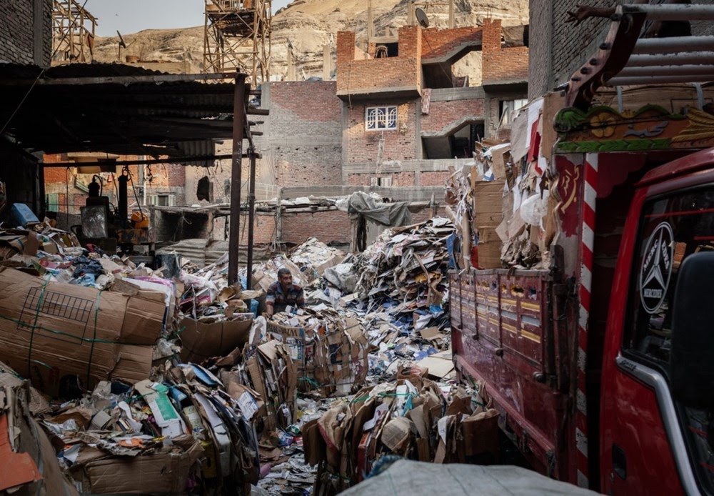 Manshyiat Naser, a Cidade do Lixo no Egito