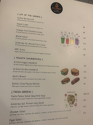 Salubrew Cafe menu 4