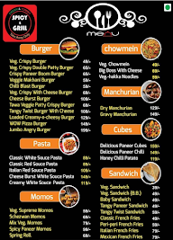 Spicy & Grill menu 1