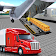 Airplane Truck Transporter 3D icon