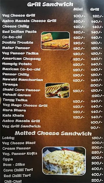 Akkad Bakkad Bombay Boo - AB3 menu 