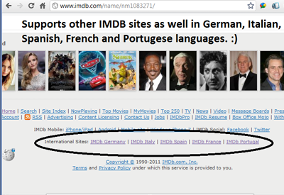 IMDB to Wikipedia