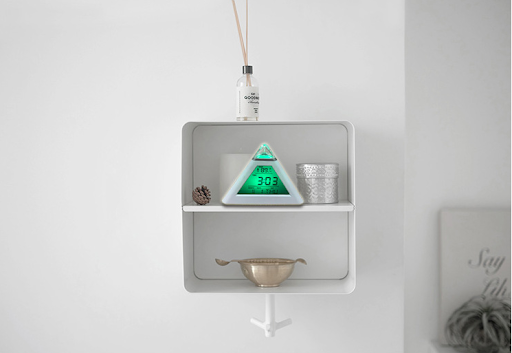 Title 4, Pyramid Alarm Clock Student Creative Luminous. ...