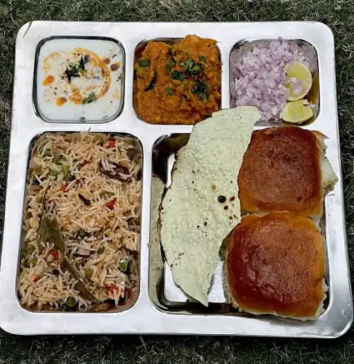 Pav Bhaji Thali