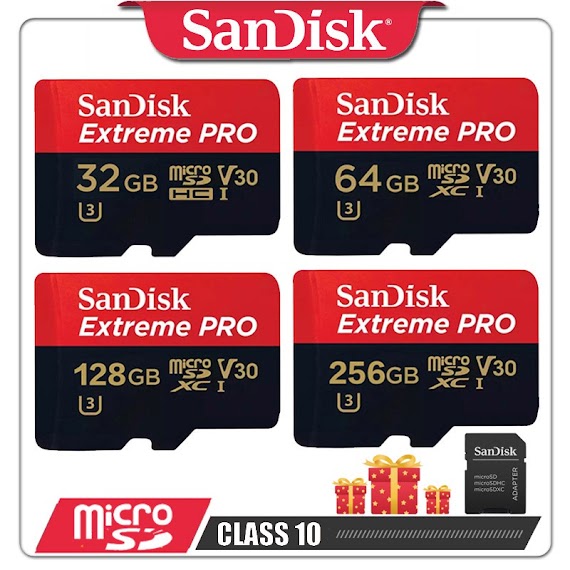 Thẻ Nhớ Sandisk Class10 Hiệu Sandisk 32Gb / 64Gb / 128Gb / 256Gb / 512Gb