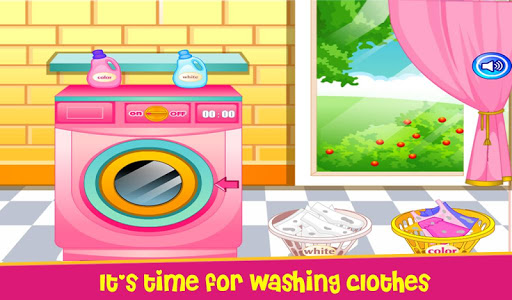 Ironing and Washing Clothes - Laundry Day