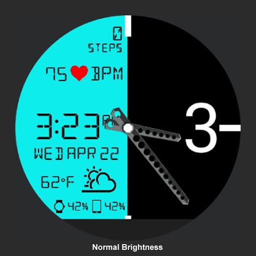 Halftime Wear Watchface