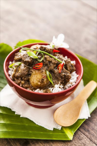 Thai beef massaman curry.