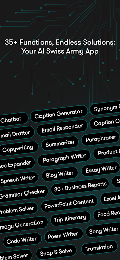 Screenshot Disruptive AI Productivity App