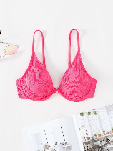 Title 1, Womens Fashion Simple Printing Bikini Top