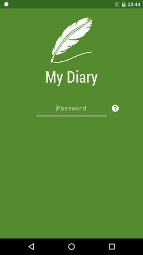 My Diary - Memoir Journal