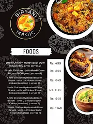 Biryani Magic menu 1