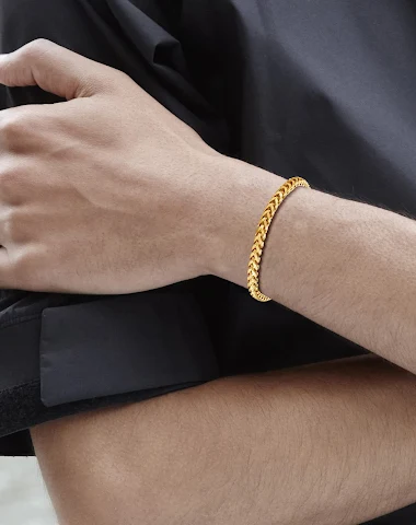 RVS Franco Armband met Vouwsluiting - 2