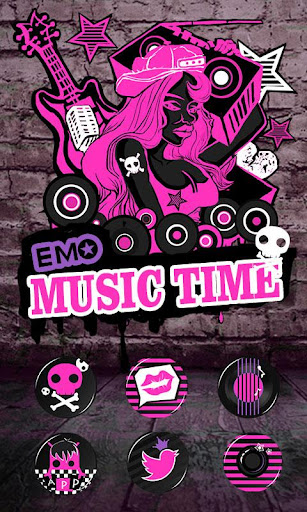 Music Time GO Launcher Theme