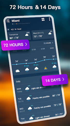 Screenshot Weather - Accurate Weather App