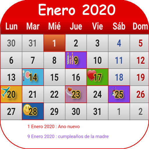 Calendario 2020 Peru Con Feriados Calendario 2019