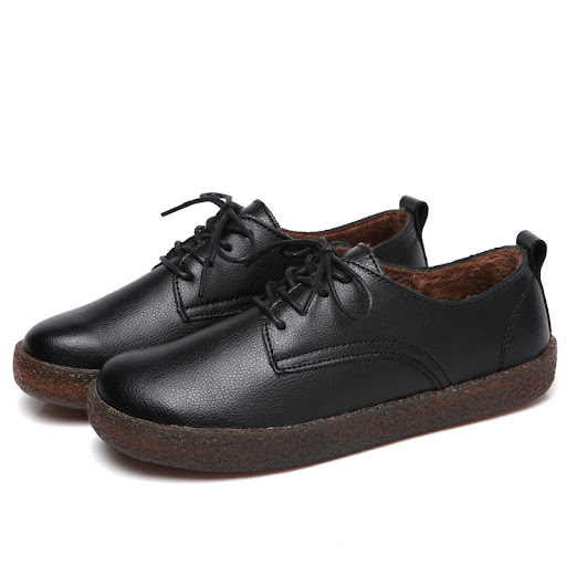 Title 3, Vrouwen katoenen schoenen met platte zool, zach...