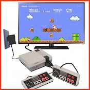 Máy Chơi Game Cổ Điển Freeship Máy Điện Tử 4 Nút Nes Classic 620 Trò Chơi