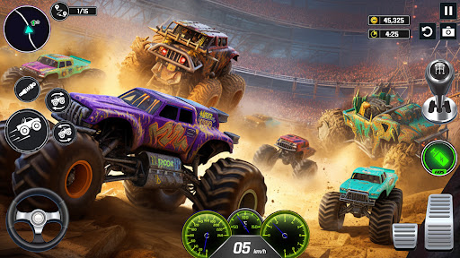 Screenshot Hard Wheels Monster Truck Game